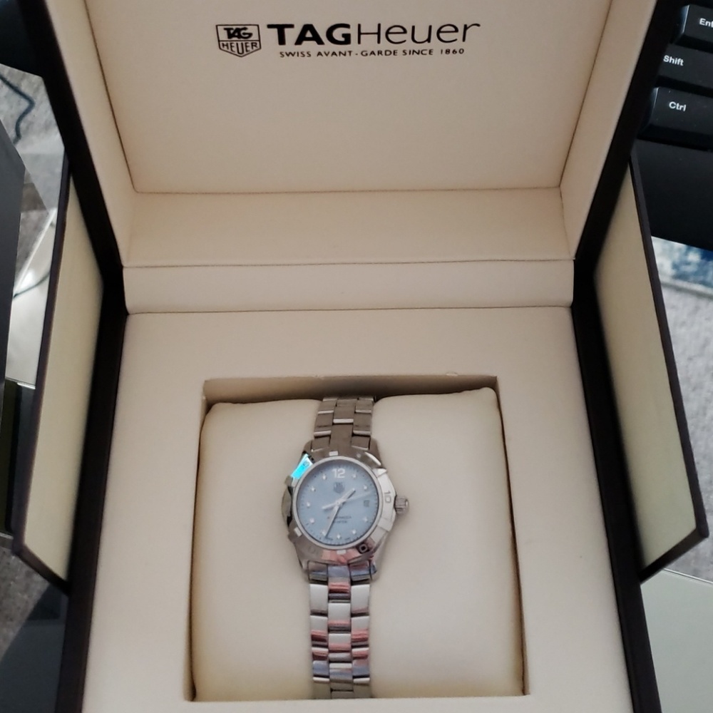 Tag Heuer aqua racer watch